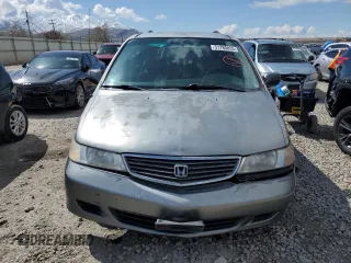 2000 Honda Odyssey EX with VIN 2HKRL1860YH532814, listed as a Copart auction lot 51780855 with 186,328 mi miles and Salvage Title. Bid and sale history available at DreamBid. Image 5.
