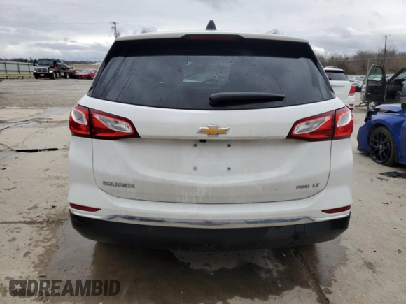 2018 Chevrolet Equinox LT z VIN 2GNAXSEVXJ6242309, wystawiony jako Copart lot #49909455 z przebiegiem 119 457 mil mil oraz Szkoda całkowita • Salvage title. Historia ofert i sprzedaży dostępna na DreamBid. Obrazek 6.