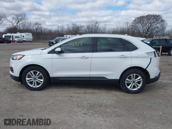 2019 Ford Edge SEL with VIN 2FMPK4J91KBB15166, listed as a IAAI auction lot 42018927 with 131,732 mi miles. Bid and sale history available at carsss.com. Image 14.