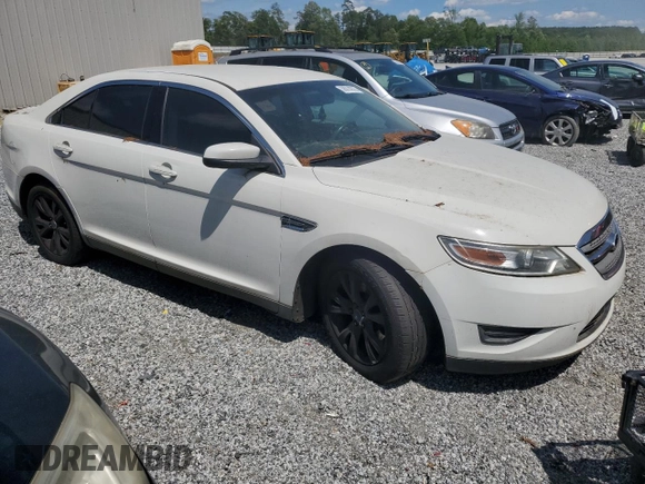 2011 Ford Taurus SEL with VIN 1FAHP2EW0BG160421, listed as a Copart auction lot 56014075 with 212,421 mi miles and Clean Title. Bid and sale history available at DreamBid. Image 4.