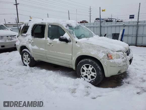 2004 Ford Escape Limited with VIN 1FMCU94134KA51331, listed as a Copart auction lot 80602203 with 126,663 mi miles and Salvage Title. Bid and sale history available at carsss.com. Image 4.