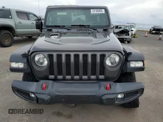 2022 Jeep Wrangler Unlimited Rubicon with VIN 1C4HJXFN9NW256461, listed as a Copart auction lot 43188065 with 26,944 mi miles and Salvage title. Bid and sale history available at DreamBid. Image 5.