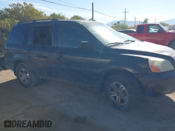 2005 Honda Pilot EX with VIN 5FNYF18455B044034, listed as a IAAI auction lot 42078473 with 265,726 mi miles. Bid and sale history available at carsss.com. Image 12.