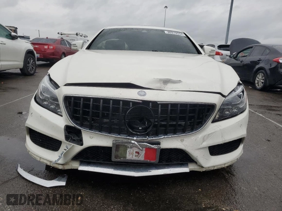 2015 Mercedes-Benz CLS-Class CLS 550 with VIN WDDLJ9BB0FA150843, listed as a Copart auction lot 80978534 with 83,436 mi miles and Salvage Title. Bid and sale history available at carsss.com. Image 5.