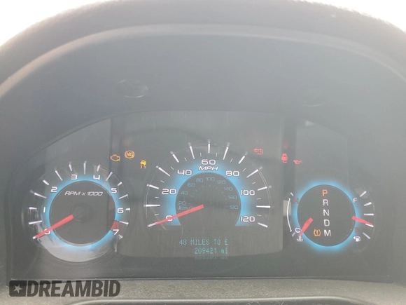 2012 Ford Fusion SEL with VIN 3FAHP0JG3CR411445, listed as a Copart auction lot 60745575 with 209,421 mi miles and Salvage title. Bid and sale history available at DreamBid. Image 9.