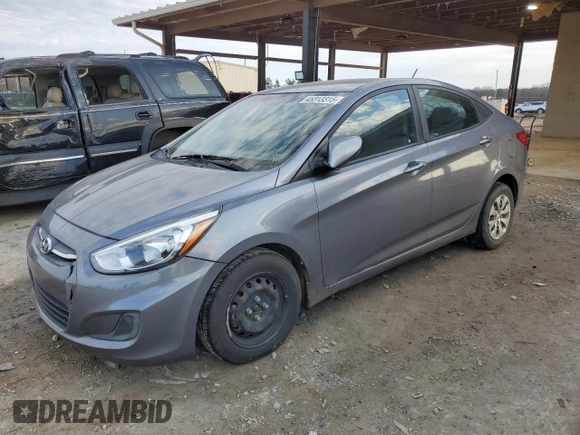 2017 Hyundai Accent SE with VIN KMHCT4AEXHU193697, listed as a Copart auction lot 45313315 with 151,624 mi miles and Salvage Title. Bid and sale history available at carsss.com. Image 1.