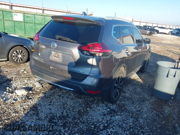 2019 Nissan Rogue SL with VIN 5N1AT2MT5KC758845, listed as a IAAI auction lot 41156455 with 95,335 mi miles and . Bid and sale history available at DreamBid. Image 4.