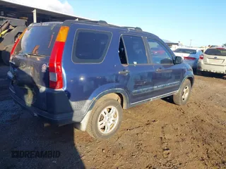 2002 Honda CR-V LX with VIN JHLRD68512C016405, listed as a IAAI auction lot 41562856 with Not Provided miles and . Bid and sale history available at DreamBid. Image 4.