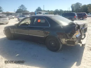 2002 Acura RL with VIN JH4KA96512C014342, listed as a Copart auction lot 75746154 with 0 mi miles and Salvage Title. Bid and sale history available at carsss.com. Image 2.