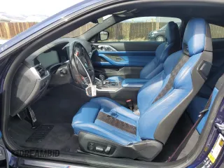 2022 BMW M4 Competition xDrive with VIN WBS43AZ01NCK91432, listed as a Copart auction lot 45240805 with 29,227 mi miles and Salvage Title. Bid and sale history available at carsss.com. Image 7.