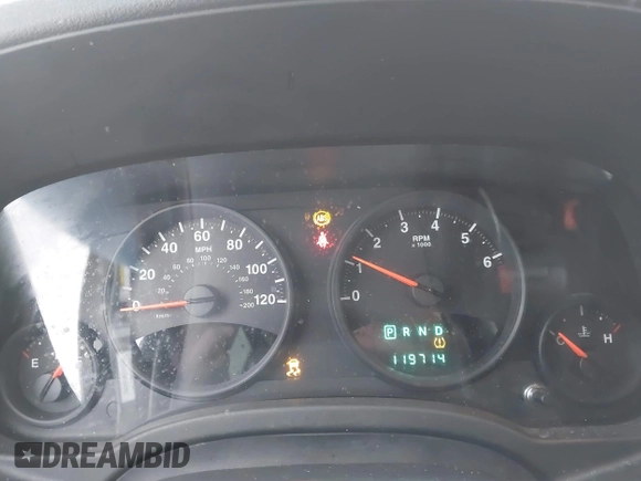 2013 Jeep Compass Sport with VIN 1C4NJDBB4DD280285, listed as a IAAI auction lot 41338884 with 119,714 mi miles. Bid and sale history available at carsss.com. Image 7.