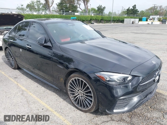 2023 Mercedes-Benz C 300 z VIN W1KAF4GB8PR136695, wystawiony jako IAAI lot #42115857 z przebiegiem 87 685 mil mil oraz . Historia ofert i sprzedaży dostępna na DreamBid. Obrazek 1.
