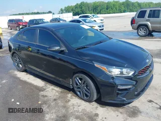 2021 Kia Forte GT-Line z VIN 3KPF34AD7ME281768, wystawiony jako IAAI lot #42227522 z przebiegiem 50 645 mil mil oraz . Historia ofert i sprzedaży dostępna na DreamBid. Obrazek 1.