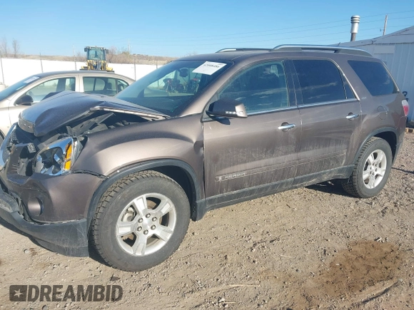2008 GMC Acadia SLT2 with VIN 1GKEV33748J236520, listed as a IAAI auction lot 42008486 with 171,119 mi miles and . Bid and sale history available at DreamBid. Image 2.