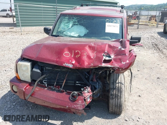 2007 Jeep Commander Sport with VIN 1J8HG48K47C510123, listed as a IAAI auction lot 42673071 with 145,137 mi miles and . Bid and sale history available at DreamBid. Image 6.