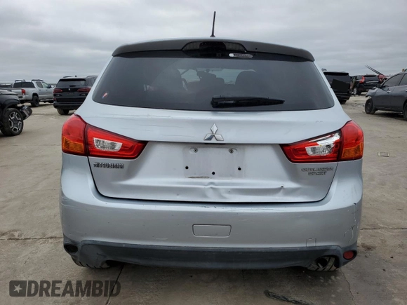 2016 Mitsubishi Outlander Sport 2.0 ES with VIN JA4AP3AU1GZ063434, listed as a Copart auction lot 44967915 with 0 mi miles and Salvage Title. Bid and sale history available at carsss.com. Image 6.