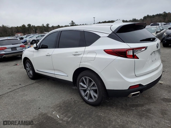 2024 Acura RDX w/Technology Package with VIN 5J8TC2H52RL005410, listed as a Copart auction lot 86346214 with 8,189 mi miles and Salvage Title. Bid and sale history available at carsss.com. Image 2.