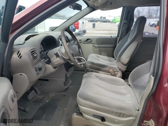 2002 Dodge Caravan SE with VIN 1B4GP253X2B594853, listed as a Copart auction lot 44362465 with 178,440 mi miles and Salvage Title. Bid and sale history available at carsss.com. Image 7.