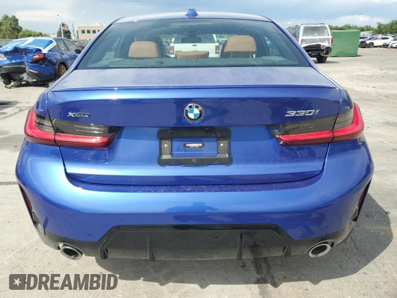 2023 BMW 3 Series 330i xDrive with VIN 3MW89FF01P8C84206, listed as a Copart auction lot 63059275 with Not provided miles and Salvage title. Bid and sale history available at DreamBid. Image 6.