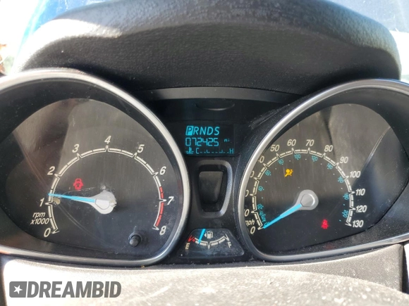 2019 Ford Fiesta SE with VIN 3FADP4EJ2KM113122, listed as a Copart auction lot 50239305 with 72,425 mi miles and Clean Title. Bid and sale history available at carsss.com. Image 9.