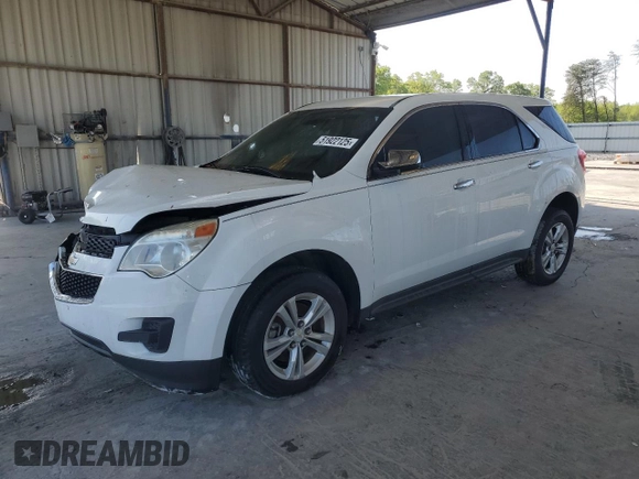 2015 Chevrolet Equinox LS with VIN 2GNALAEKXF1164274, listed as a Copart auction lot 51922125 with 121,260 mi miles and Clean Title. Bid and sale history available at DreamBid. Image 1.