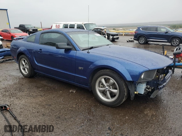 2006 Ford Mustang GT Deluxe с VIN 1ZVFT82H265211714, выставлен на аукционе Copart как лот 59551095 с пробегом 101 057 миль миль и Списание • Salvage title. История ставок и продаж доступна на DreamBid. Изображение 4.
