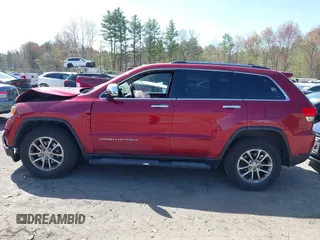 2014 Jeep Grand Cherokee Limited with VIN 1C4RJFBG7EC483316, listed as a IAAI auction lot 42114889 with 106,409 mi miles and . Bid and sale history available at DreamBid. Image 14.