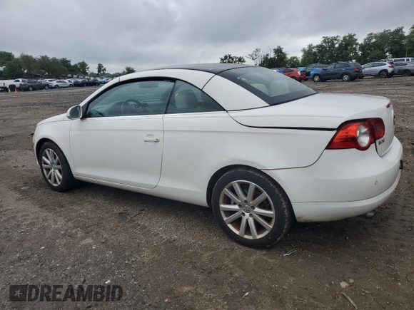 2007 Volkswagen Eos 2.0T with VIN WVWFA71F47V033566, listed as a Copart auction lot 66134234 with 93,923 mi miles and Salvage Title. Bid and sale history available at DreamBid. Image 2.