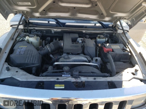 2007 Hummer H3 SUV with VIN 5GTDN13E378208605, listed as a Copart auction lot 82049904 with 129,055 mi miles and Salvage Title. Bid and sale history available at DreamBid. Image 11.