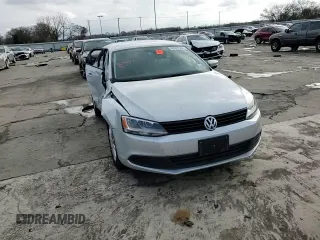 2011 Volkswagen Jetta SE with VIN 3VWDX7AJ9BM367019, listed as a Copart auction lot 84327534 with Not provided miles and Salvage title. Bid and sale history available at DreamBid. Image 10.