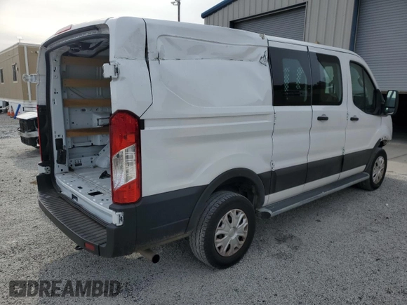 2023 Ford Transit Cargo with VIN 1FTBR1Y85PKA77962, listed as a Copart auction lot 83095814 with 21,928 mi miles and Clean Title. Bid and sale history available at DreamBid. Image 3.