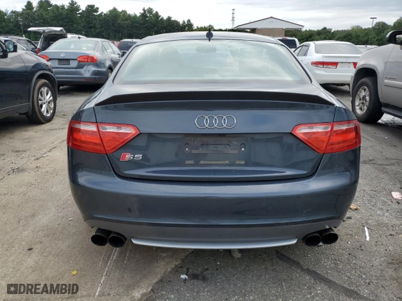 2008 Audi S5 with VIN WAURV78T08A024365, listed as a Copart auction lot 69454264 with 0 mi miles and Salvage Title. Bid and sale history available at carsss.com. Image 6.