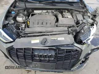 2022 Audi Q3 S line Premium Plus with VIN WA1EECF3XN1045971, listed as a Copart auction lot 50026375 with 28,412 mi miles and Salvage Title. Bid and sale history available at carsss.com. Image 12.