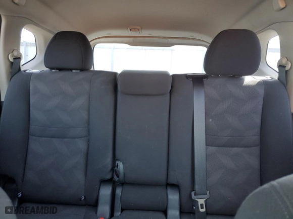 2016 Nissan Rogue SV with VIN KNMAT2MV9GP723361, listed as a Copart auction lot 50865835 with 27,515 mi miles and Salvage Title. Bid and sale history available at carsss.com. Image 10.