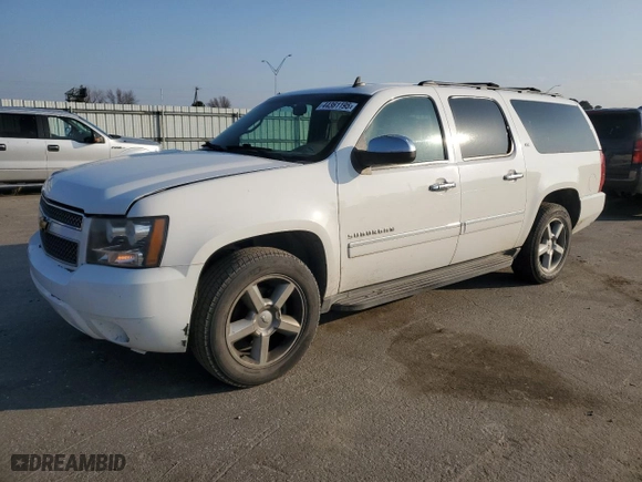 2014 Chevrolet Suburban LTZ with VIN 1GNSKKE79ER131507, listed as a Copart auction lot 44361195 with 289,462 mi miles and Clean Title. Bid and sale history available at carsss.com. Image 1.