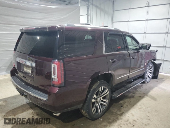 2017 GMC Yukon Denali with VIN 1GKS2CKJ8HR297864, listed as a Copart auction lot 49134005 with 84,179 mi miles and Salvage Title. Bid and sale history available at carsss.com. Image 3.
