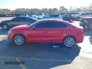 2015 Audi A3 1.8T Premium Plus with VIN WAUCCGFFXF1021950, listed as a IAAI auction lot 41850779 with 80,375 mi miles. Bid and sale history available at carsss.com. Image 13.