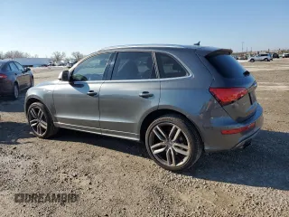 2015 Audi SQ5 Premium Plus with VIN WA1CGAFP5FA140125, listed as a Copart auction lot 81338544 with 105,647 mi miles and Salvage Title. Bid and sale history available at carsss.com. Image 2.