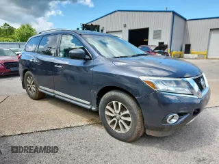 2013 Nissan Pathfinder S with VIN 5N1AR2MN0DC649616, listed as a Copart auction lot 61963615 with 203,051 mi miles and Clean title. Bid and sale history available at DreamBid. Image 4.