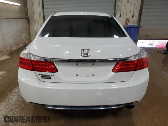 2014 Honda Accord EX-L with VIN 1HGCR2F83EA064385, listed as a Copart auction lot 52300185 with 95,464 mi miles and Salvage Title. Bid and sale history available at carsss.com. Image 6.
