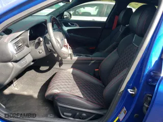 2023 Genesis G70 3.3T with VIN KMTG54TE4PU107586, listed as a Copart auction lot 60626193 with 17,459 mi miles. Bid and sale history available at carsss.com. Image 7.