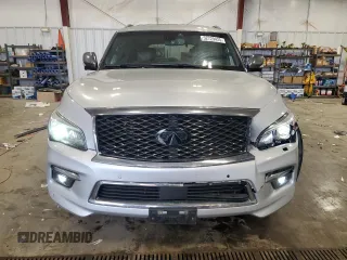 2015 Infiniti QX80 with VIN JN8AZ2NE4F9085038, listed as a Copart auction lot 52729425 with 214,783 mi miles and Clean title. Bid and sale history available at DreamBid. Image 5.