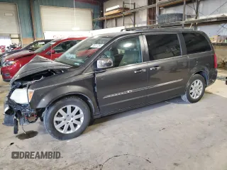 2016 Chrysler Town & Country Touring with VIN 2C4RC1BG7GR293975, listed as a Copart auction lot 45395105 with 176,524 mi miles and Salvage Title. Bid and sale history available at carsss.com. Image 1.