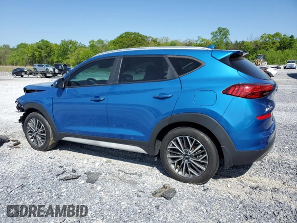 2020 Hyundai Tucson SEL with VIN KM8J33AL9LU137534, listed as a Copart auction lot 52304365 with 27,195 mi miles and Salvage title. Bid and sale history available at DreamBid. Image 2.