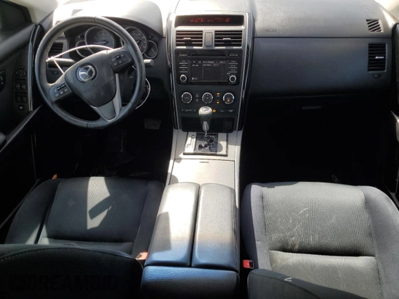 2015 Mazda CX-9 Sport with VIN JM3TB2BA9F0465773, listed as a Copart auction lot 49545195 with 72,222 mi miles and Salvage Title. Bid and sale history available at carsss.com. Image 8.