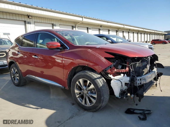 2016 Nissan Murano S with VIN 5N1AZ2MG5GN149686, listed as a Copart auction lot 48417895 with 112,144 mi miles and Salvage Title. Bid and sale history available at carsss.com. Image 4.