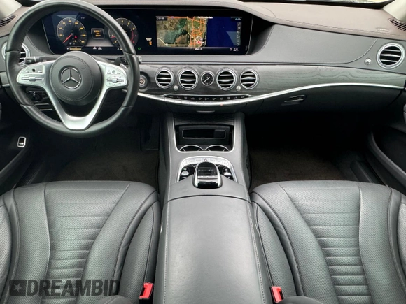 2020 Mercedes-Benz S-Class S 560 with VIN W1KUG8DB7LA559539, listed as a Copart auction lot 74956614 with 26,014 mi miles and Non Repairable. Bid and sale history available at carsss.com. Image 8.
