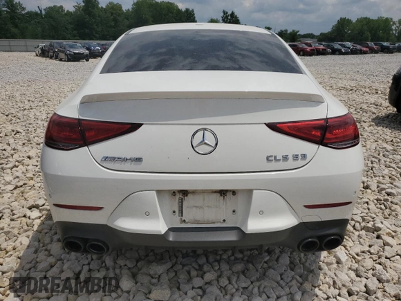 2020 Mercedes-Benz CLS with VIN WDD2J6BB3LA051312, listed as a Copart auction lot 58808274 with 40,680 mi miles and Salvage Title. Bid and sale history available at carsss.com. Image 6.