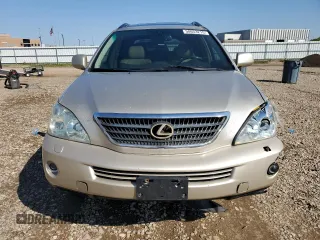 2006 Lexus RX 400h with VIN JTJHW31U860013816, listed as a Copart auction lot 58653215 with 265,114 mi miles and Salvage title. Bid and sale history available at DreamBid. Image 5.