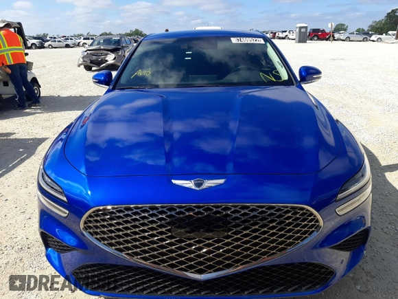 2022 Genesis G70 2.0T with VIN KMTG34TA9NU088968, listed as a Copart auction lot 67469522 with Not Provided miles and Non Repairable. Bid and sale history available at DreamBid. Image 5.